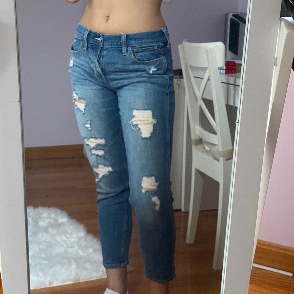 AE Distressed Boyfriend Jeans